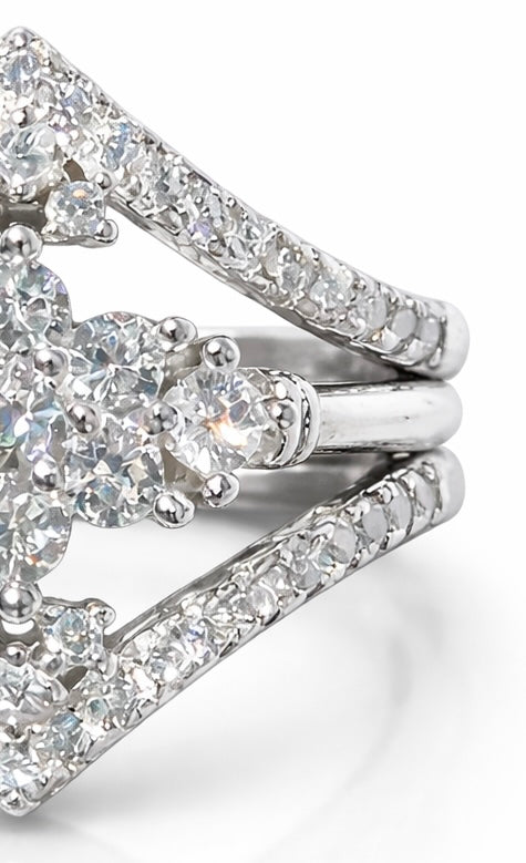 Sterling Silver 3-Piece Stackable Ring Set