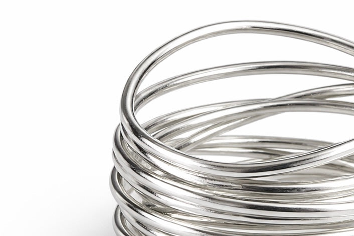 1/1 Interwoven Silver Statement Ring 925 Sterling Silver